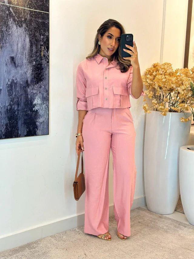 2258 - Conjunto linho | Calça