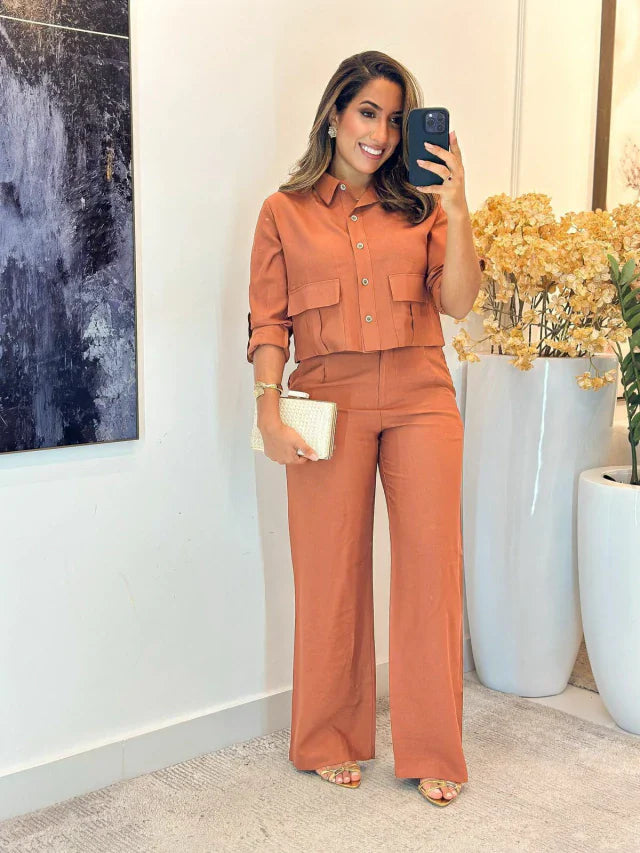 2258 - Conjunto linho | Calça