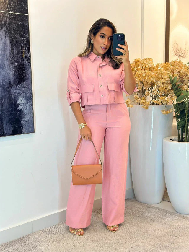 2258 - Conjunto linho | Calça