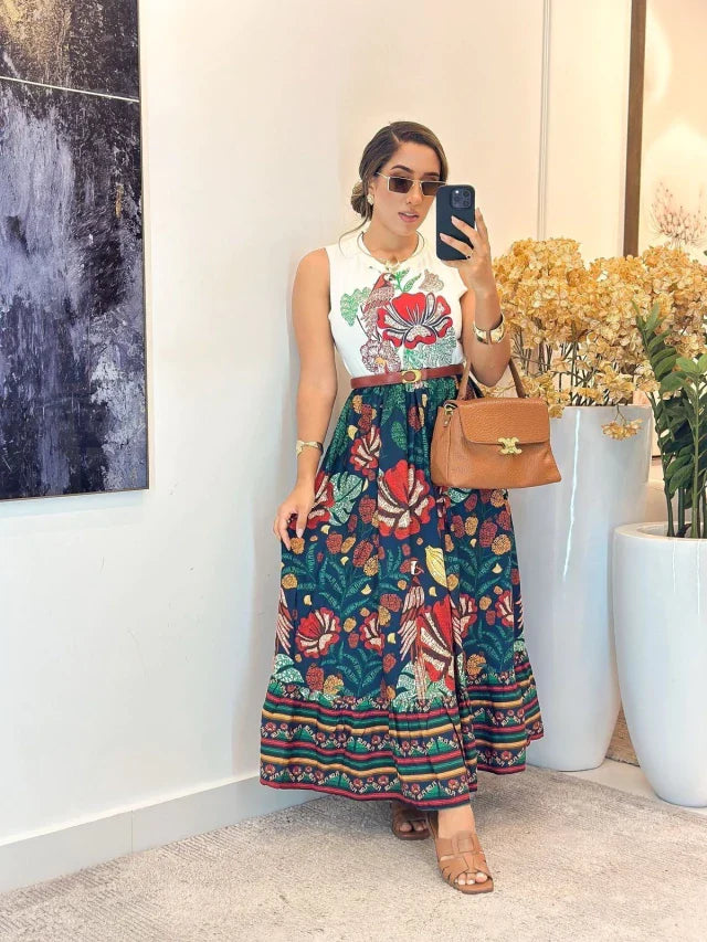 3033- Vestido algodão | Inspiração Farm