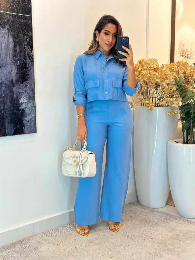 2258 - Conjunto linho | Calça