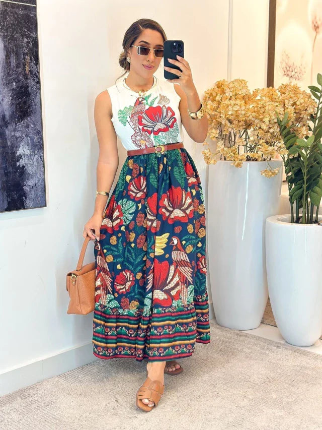3033- Vestido algodão | Inspiração Farm
