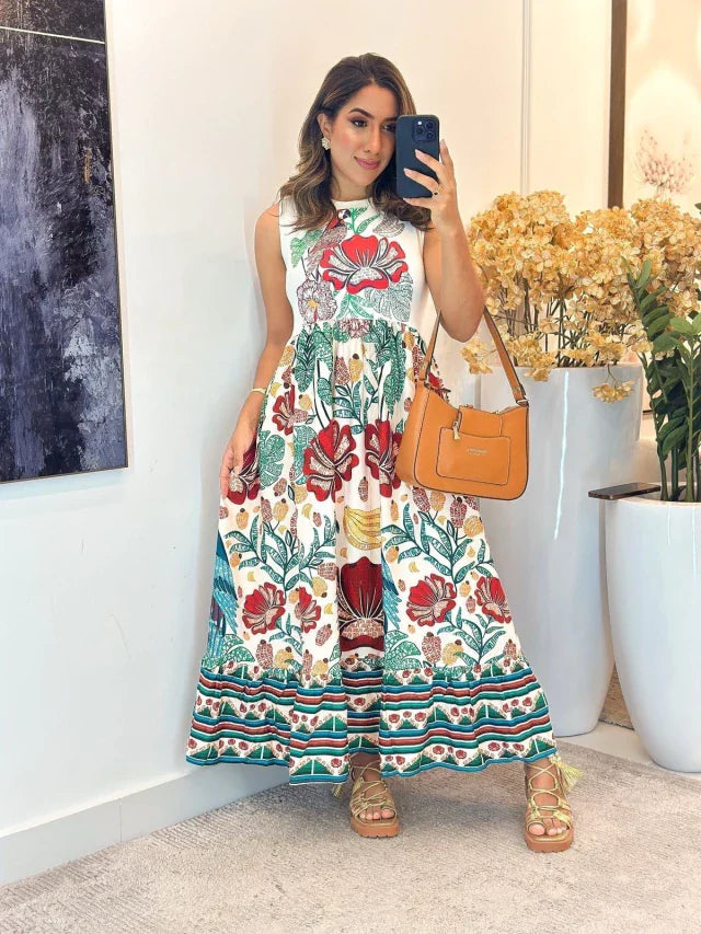 3033- Vestido algodão | Inspiração Farm