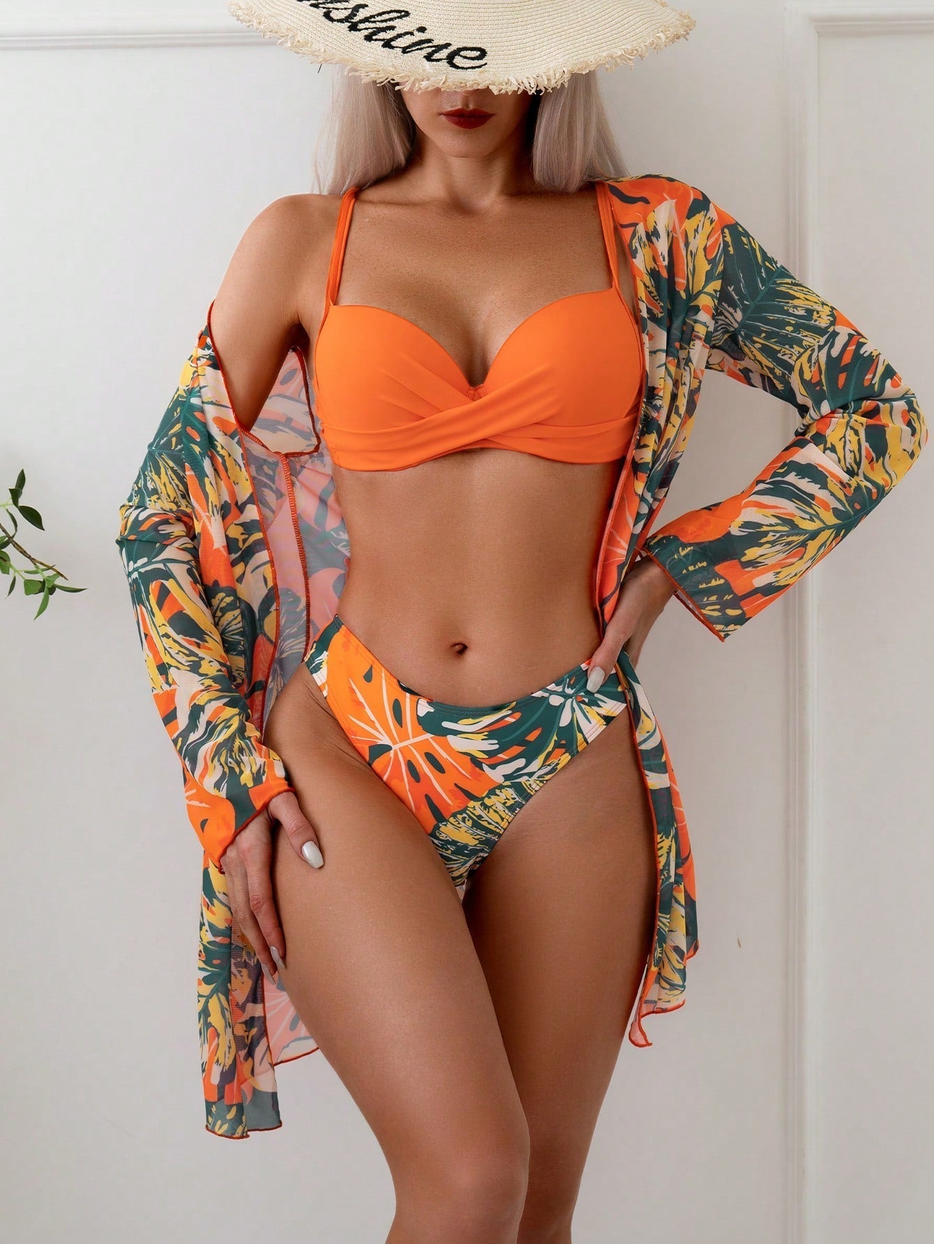 Conjunto de Biquíni 3 Peças Dafne