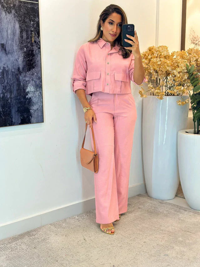 2258 - Conjunto linho | Calça