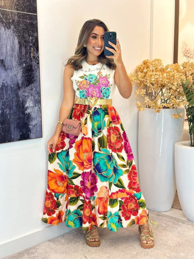 3033- Vestido algodão | Inspiração Farm