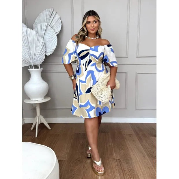 Vestido Rafa Azul
