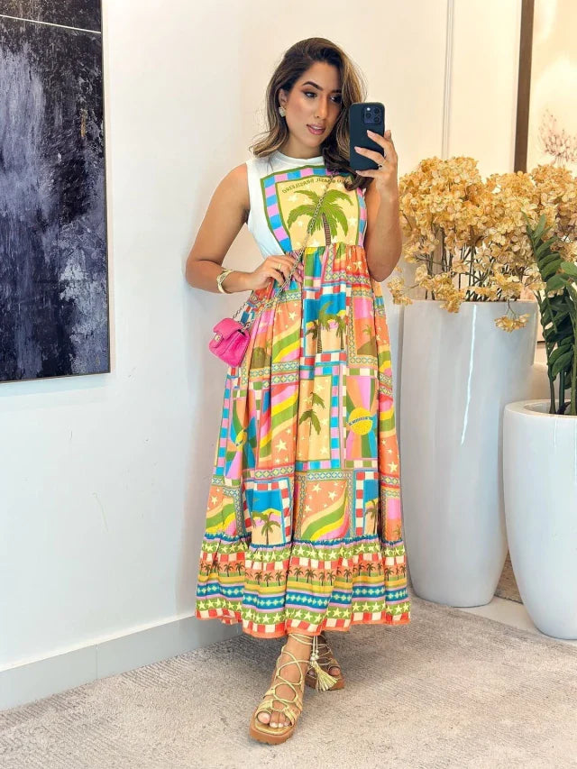 3033- Vestido algodão | Inspiração Farm