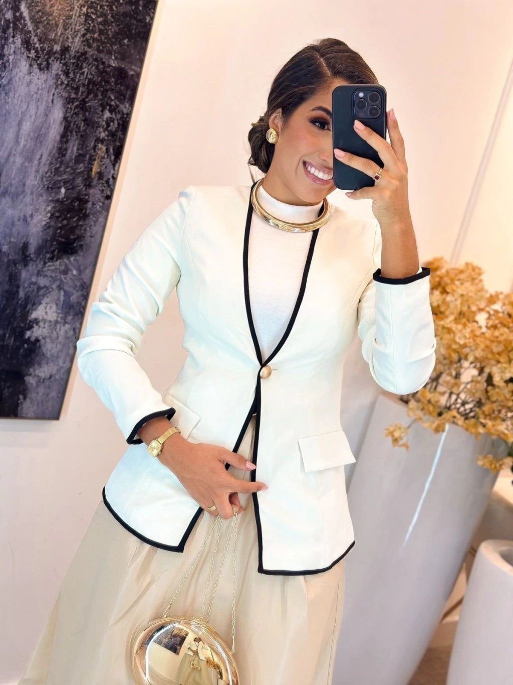 1082 - Blazer alfaiataria | com bolso