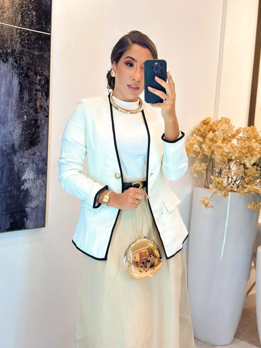 1082 - Blazer alfaiataria | com bolso