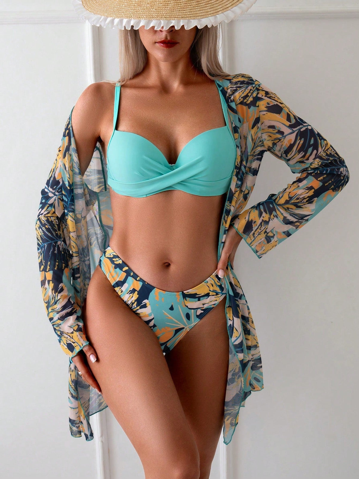 Conjunto de Biquíni 3 Peças Dafne