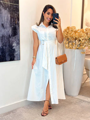 1164 - Vestido Tricoline | Chamisse